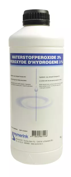 Waterstofperoxide gebruiken